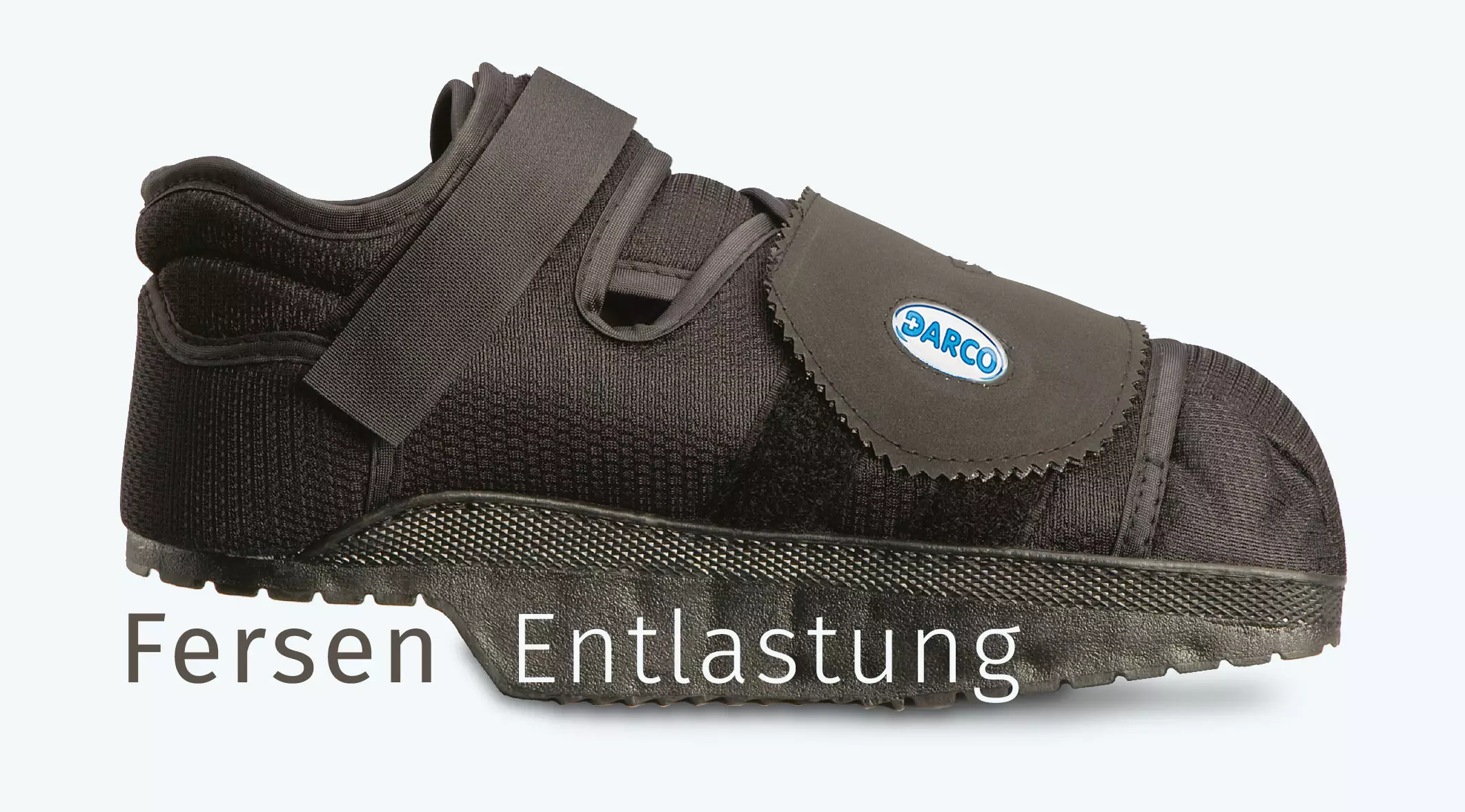 Therapieschuh zur Fersenentlastung