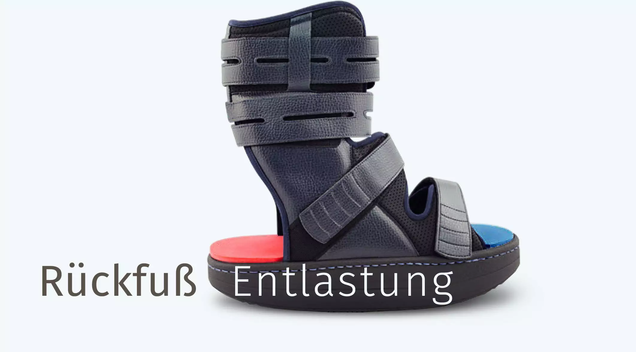 Therapieschuh zur Rückfußentlastung