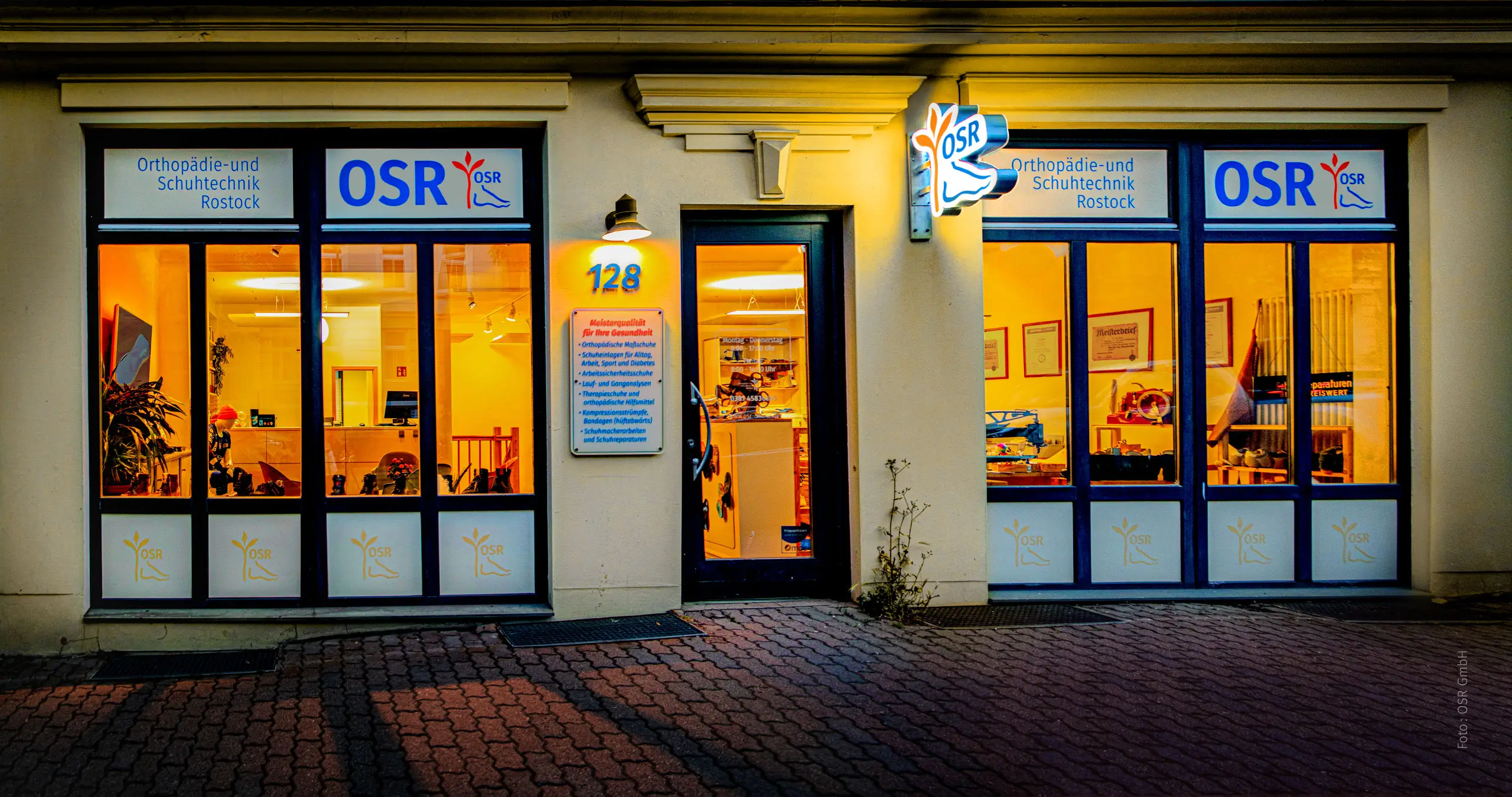 Zentrale OSR Rostock in der Doberaner Str. 128