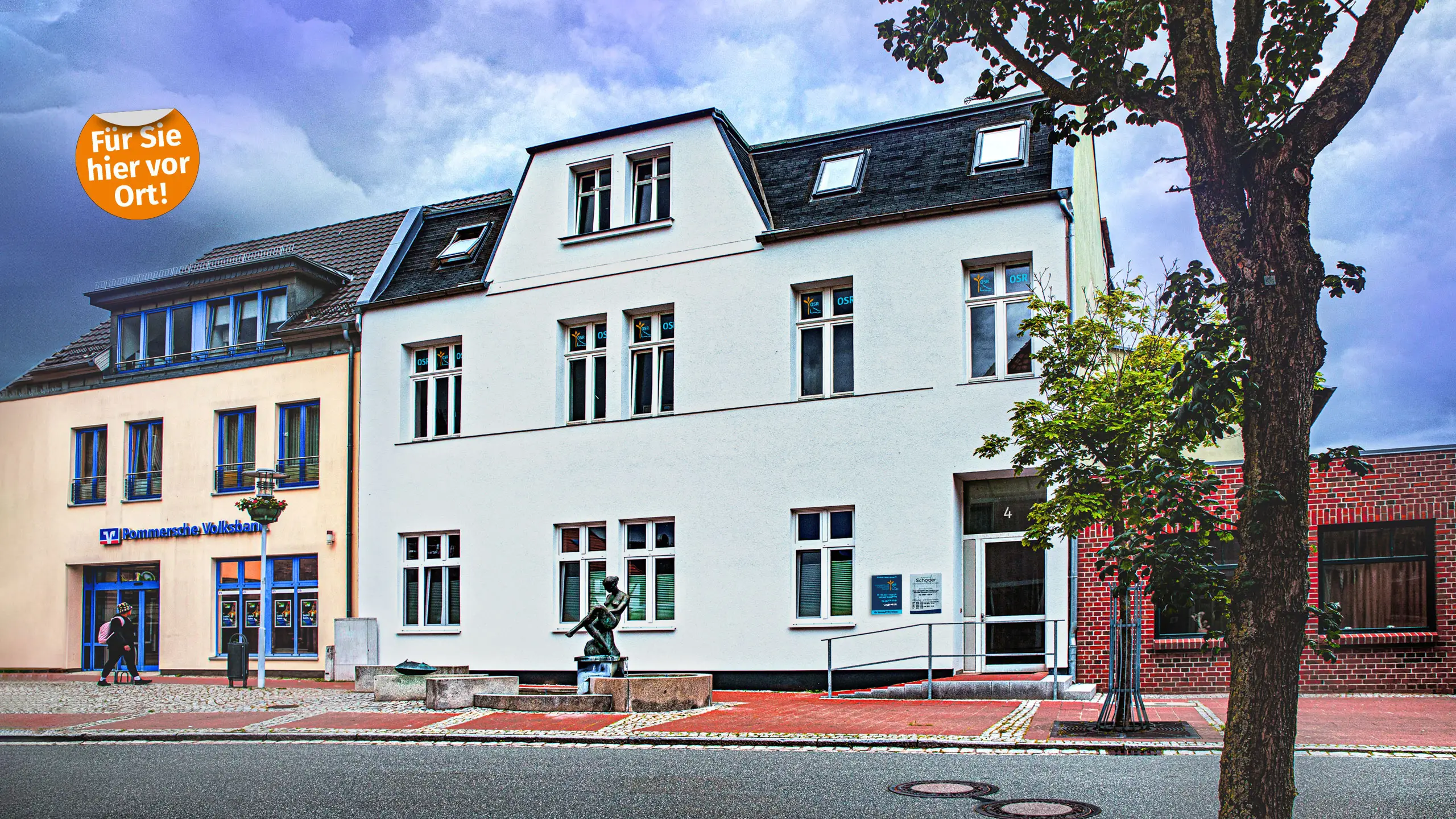 OSR Rostock Filiale Ribnitz-Damgarten, Stralsunder Str. 4 in der 1. Etage