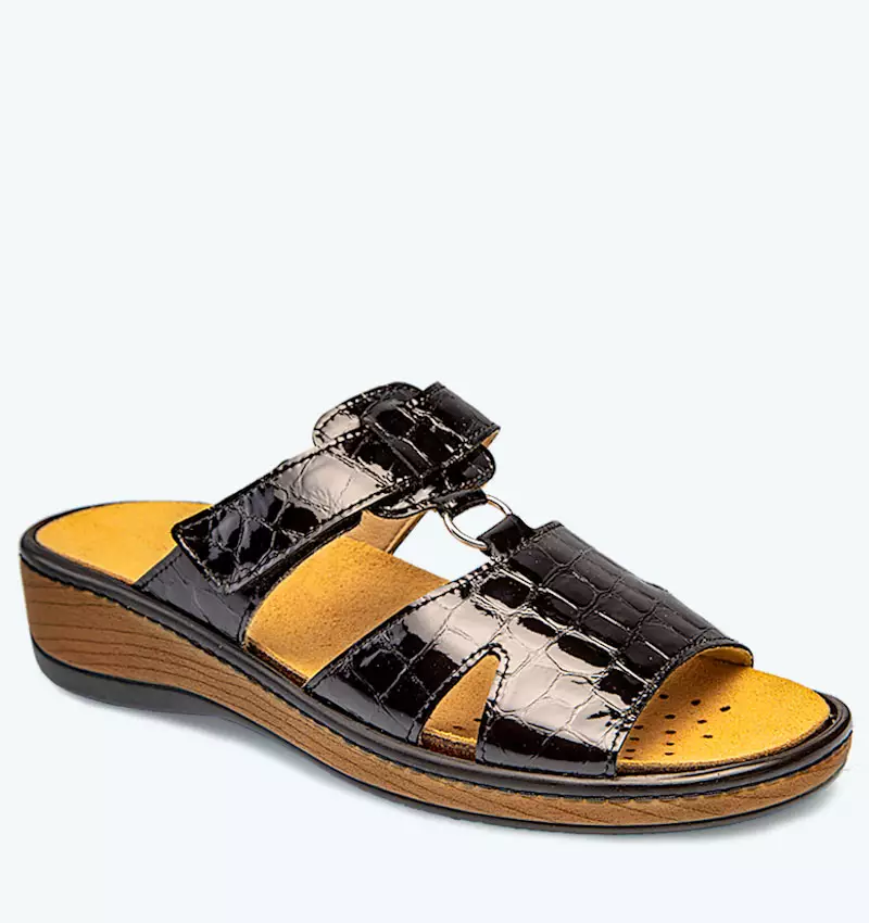 orthopädischer Maßschuh als Damensandalette by OSR